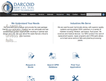 Tablet Screenshot of darcoid.com